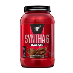BSN SYNTHA-6 Poudre de protéines isolées, Poudre de protéines de chocolat avec isolat de protéines de lactosérum, Isolat de protéines de lait, Arôme: Chocolat Shake, 24 portions