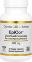 California Gold Nutrition EpiCor®, levure séchée fermentée, 500 mg, 30 gélules de légumes
