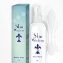 Spray de sauvetage favorise la santé de la peau avec l'acide hyaluronique, l'aloe vera organique et la formule brevetée pour l'eczéma, la Rosacea, la dermatite par rayonnement, les brûlures de soleil, l'rash, la réduction de la cicatrice 4 fl oz