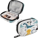 Dinosaure Pill Cases Sac blanc Dino Vitamine Pill Box Organisateurs 7 Jours Médicament Conteneur Case Supporter