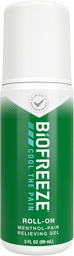 Biogel Gel de soulagement de la douleur, Arthrite Pain Reliver, Knee & Lower Back Pain Relief, Soulagement musculaire douloureux, Soulagement de la douleur au cou, Pharmaciste recommandé, ASF admissible, 3 FL OZ Gel de ménthol Biogel