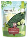 Nourriture pour vivre en poudre de Chlorella, 2 livres - Kosher, Algae Vert cru, Superaliment végétalien, Bulk, Protéine Vert végétalien pur, Riche en vitamines et minéraux, Idéal pour les boissons, thés et smoothies