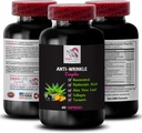 Vitalité de la peau - Complexe antirides - Avantages du café vert, Boost d'hydratation, Protection antioxydante, Silky Smooth, Turmeric Power, Glycine, look frais, support de résilience 1 bouteille 60 capsules
