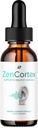 Drops d'oreille ZenCortex Tinnitus - ZenCortex 24, Drops liquides Zen Cortex, Avis ZenCortex, Drops ZenCortex pour soulager l'oreille (1 pack - 1 mois d'approvisionnement)