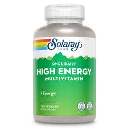 SOLARAY Multivitamine à haute énergie : une fois par jour, formule de libération chronométrée.