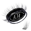 Lashify Amplify 14mm Gossamer DIY Extensions de cils Recharge, Noir, Easy Faux cils pour un look naturel
