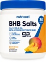 Nutricost BHB Salts Drink Mix (30 portions, aromatisé à la mangue de pêche) (5G BHB par portion) - 0G Total sucres, produit végétarien