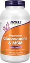 MAINTENANT Aliments suppléments, Glucosamine et MSM (GreenGrown® Glucosamine), Végétarien, 240 gélules