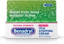 Crème d'arrêt de démangeaison Benadryl d'origine 1 oz (paquet de 9)
