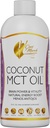 Cocó Mars N.M.D Huile MCT - Soutien de jeûne intermittent, métabolisme, stimuler la puissance cérébrale, énergie naturelle de la noix de coco, exempt de gluten, lait, soja, végétalien et kéto-friendly, 32 Fl Oz