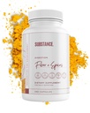 SUBSTANCE. - La fibre et les épices de la nature pour le bien-être digestif - soutient le nettoyage des colonies - formulé avec du psyllium Husk, du lin et du gingembre - supplément de fibre alimentaire - Vegan-Amiendly - 240 Capsule