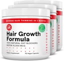 iRestore Hair Growth Supplement – naturel DHT Blockers & Multivitamin Blend – végétalien, non-OGM, 90 Capsules – soutient les cheveux plus épais, plus forts pour les hommes et les femmes – 3-Pack