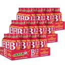 Stacker 2 Complexe Vitamine B B12 B6 B3 Coups d'énergie liquides - Acai et grenade - Cyanocobalamine, 10 000 % DRV - B-6 Pyridoxine 40mg - B3 Niacinamide (Niacine) 20mg - BOX BOND (2oz, boîte de 36)