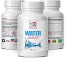 Complexe Naturel - WATER AWAY - Diurétique naturel, diurétique à base de plantes, supplément d'eau, équilibre des fluides, mélange à base de plantes, soutien diurétique Soutien de l'équilibre à base de plantes, supplément de gestion de l'eau 1Bot 60Caps
