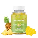 Gommies de magnésium BeLive 200mg - 60 Ct. Suppléments de glycine de magnésium pour la relaxation, le stress et le sommeil pour les adultes et les enfants - Saveur d'ananas savoureux et Tangy