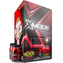 XMODE Extra Strength Energy Shops on Tap – Saveur de bombe à cerise, sans sucre, 150mg caféine par oz, B12, 100 (1oz) Serviettes, distributeur avec 2 bouteilles rechargeables