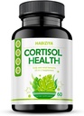 Supplément Cortisol avec Magnésium Glycinate Ashwagandha Rhodiola Rosea 15-en-1 Cortisol avancé 60 Compte 2 mois d'approvisionnement