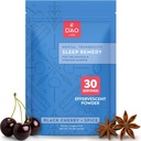 D'AO Labs Tranquillité Mentale - Formation Non-Habit - Supplément Calme Mental - Stress Relax & Tranquil Powder - GUI Pi Tang Herbal chinois traditionnel - Cerise Noire & Arôme aux épices - 30 portions