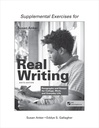 Exercices supplémentaires pour l'écriture réelle avec lectures: paragraphes et essais pour le collège, le travail et la vie quotidienne