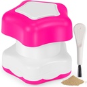 Johnbee Pill Crusher, Pull Grinder Fine Powder Extrêmement fin. Compartiment de stockage. Brosse à pilules pour les personnes âgées, les familles et les animaux de compagnie.