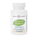Gericare Glucosamine HCl 500 mg, Sulfate de chondroïtine 400 mg avec des capsules de supplément de sodium 35 mg - soutient la mobilité articulaire, favorise la santé et la flexibilité du cartilage, 60 Compte (paquet de 1)