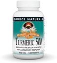 Source Naturelles Turcuma 500, 500 mg - 120 comprimés