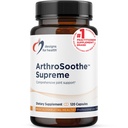 Conceptions pour la santé ArthroSoothe Supreme - Supplément de soutien conjoint pour les adultes avec sulfate de glucosamine, Quercetin, moule lipée verte, MSM, Skullcap chinois + Plus - Non-OGM (120 capsules)