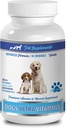 Supplément des yeux de chien - Vitamines ultra de chien - Minéraux - NUTRIENTS essentiels - Premium et naturel - Suppléments de calcium de chien - 1 bouteille (90 Chews)