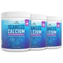 Calcium d'algues pour chiens et chats 14oz, supplément de calcium pour équilibrer les aliments maison, testé pour la pureté, plus abordable que la compétition, Vet recommandé, anciennement meilleur Calcium d'algues de la nature (3 pack)