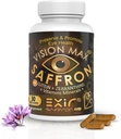 Vision Max Vitamines oculaires Supplément diététique - Supporte Vision, Oculaire et Maculaire, Aide Yeux Filtre Bleu Lumière, 30 Capsules