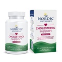 Nordic Naturals Cholestérol Support, Citron - 60 gels mous - 975 Oméga-3 + Red Yeast Rice & CoQ10 - Cholestérol normal, Antioxydant Support - EPA & DHA - Non-OGM - 20 portions