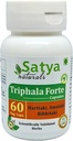 Triphala Forte Capsules 500 mg. 60 Gél. Capsules Amalaki, Haritaki, Bibhitaki Extrait Capsules pour hommes et femmes.
