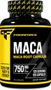 Capsules de racine de maca biologique de Primaforce (750 MG) (120 CAPS) - sans OGM, sans gluten