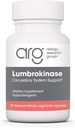 Allergy Research Group Lumbrokinase Supplement - Support du système circulatoire, supporte la circulation sanguine déjà dans la gamme normale - 30 capsules végétariennes à libération retardée