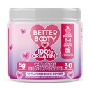 Women’s Creatine Monohydrate Glute Powder Drink Mix - 100% Pure Creatina Micronized, 5g per Serving – Energy & Recovery Support – Keto & Vegan Friendly, Unflavored (150 Grams, 30 Servings)