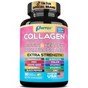 Collagen Peptides Types I, II, III, V & X, MCG Biotin, Keratin, Hyaluronic Acid, MSM, Zinc, Grape Seed Extract, Quercetin, Vitamin A, Vitamin C, Vitamin E, Magnesium, Folic Acid (90 Capsules)