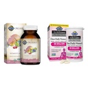 Garden of Life Women's Organic Multivitamin and Probiotics for Digestive Vaginal Immune Health, 50 Billion CFU 16 Strains, 120 Tablets 30 Capsules