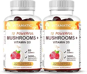 Complexe de champignons à base de Pectines D3, 60, (paquet de 2)