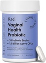 Rael Probiotiques pour les femmes - supplément d'équilibre du pH avec les prébiotiques, la santé immunitaire vaginale, la levure et le soutien de la flore, le contrôle de l'odeur, végétalien (30 portions)