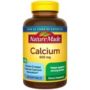 Nature faite de calcium 600 mg avec vitamine D softgels liquides 100 ea (paquet de 2)
