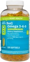 Omega 3-6-9 Supplément alimentaire (325 ct.) Peut soutenir la santé cardiovasculaire et cardiaque* Peut promouvoir la santé oculaire
