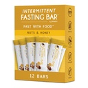Barres à jeun Prolon 6g Protéines, 8g Fibres, Kéto-friendly, sans gluten, sans lait, à base de plantes.