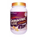 GeriatricSure Advance Geriatric Formula 35% Protein Daily Nutritional Supplement with HMB Vitamins-Minerals Lutein Beta-Carotene Menaquinone Muscle Strength Energy Wellbeing Immune System 1Kg Vanilla