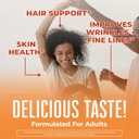 Supplément multiminéral multivitamine de MaryRuth pour les femmes + Vitamines de croissance des cheveux , Lustriva® et Picolinate de chrome 1000mcg , cheveux plus épais, lignes fines, soins de la peau , 18 ans et plus 30 Fl Oz (3 Pack)