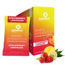 Tailwind Nutrition Rapid Hydration, Electrolyte & Hydration Powder, Vitamin C & Sea Salt Exercise Workout Mix, Strawberry Lemonade, Pack of 12 Sticks