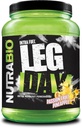NutraBio Leg Day Intra Workout Poudre – Supplément de glucides avancé avec dextrine à grappes et électrolytes – Poudre de glucides avec des AEA/BAEC – Dextrine cyclique pour la performance - Passion fruit ananas,20 portions