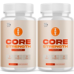 (2 Pack) Core Strength Supplement for Joint Support, Official Core Strength Joint Pills with All Natural Ingredients, Advanced Health & Wellness Support with Max Strength Multivitamins (120 Capsules)