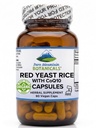 Pure Mountain Botanicals Red Yeast Riz avec CoQ10 90 Kosher Capsules Vegan Maintenant avec 600mg Bio Red Rice Yeast Plus Co Q 10