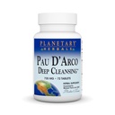 Herbals Planétaires PAU D'Arco Nettoyage profond, supplément à base de plantes, 735 mg - 72 comprimés