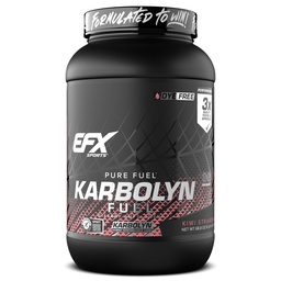 EFX Sports Karbolyn Carburant (en poudre d'hydrate de carbone à absorption rapide) Charge de glucides, énergie soutenue, récupération rapide (sans stimulant) 36 portions